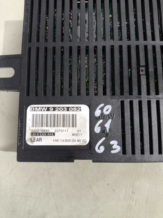 Modulo de Luzes/ LCM BMW serie 5 e 6 E60/E61/E63   920.3082