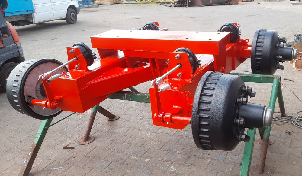 Zawieszenie wózek tandem Strautmann Bergman Kaweco Veenhuis Fliegl