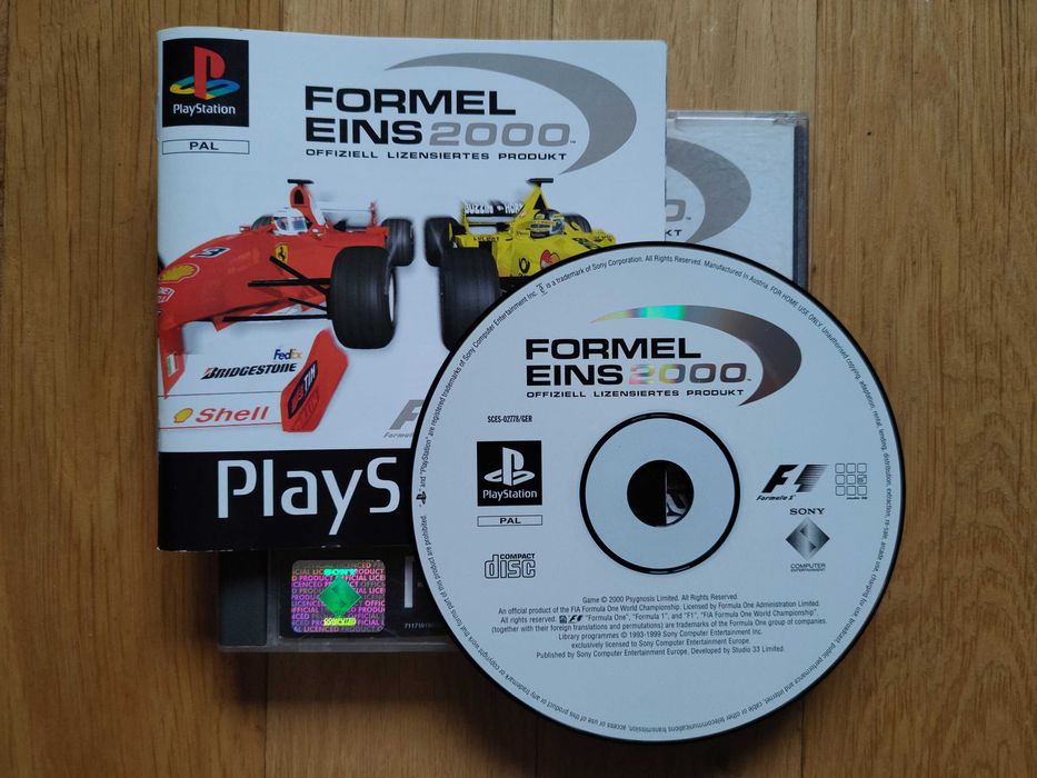 Formula One 2000 (PlayStation, wydanie niemieckie)