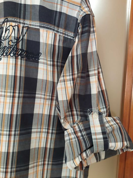 Camisa de homem, xadrez,  tam. XL