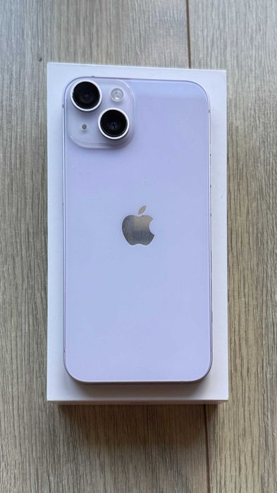 Iphone 14 128 GB stan idealny / purple