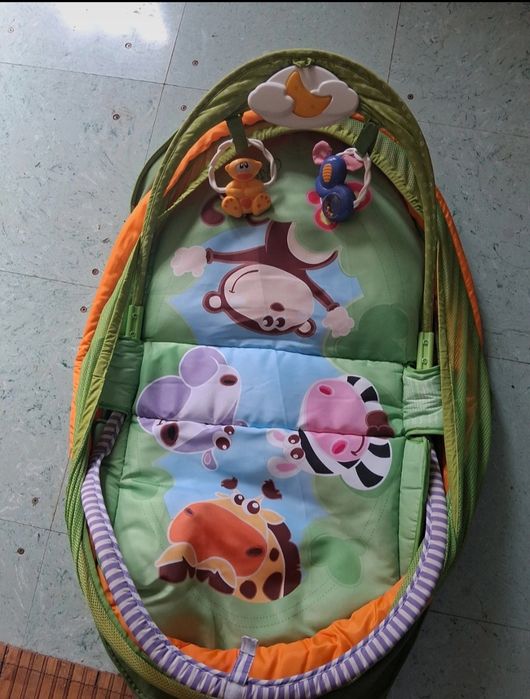 Manta para bébé com musica