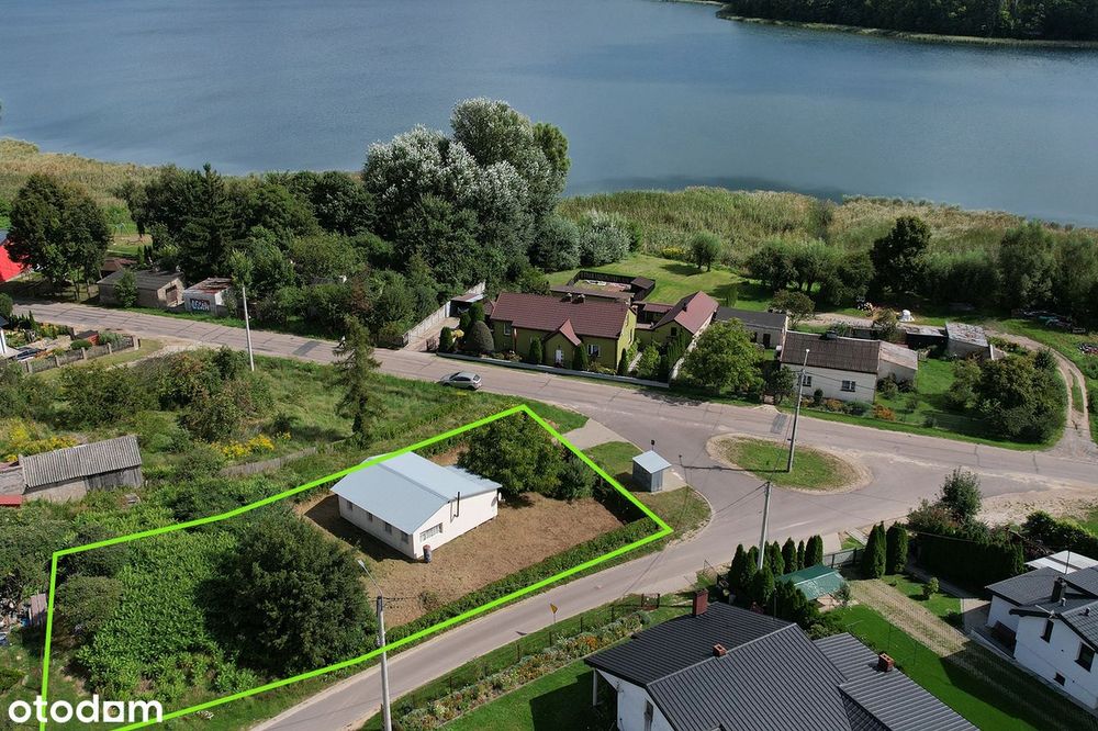 Domek letniskowy w sąsiedztwie Jeziora  – ok 35 m2, działka 905 m2