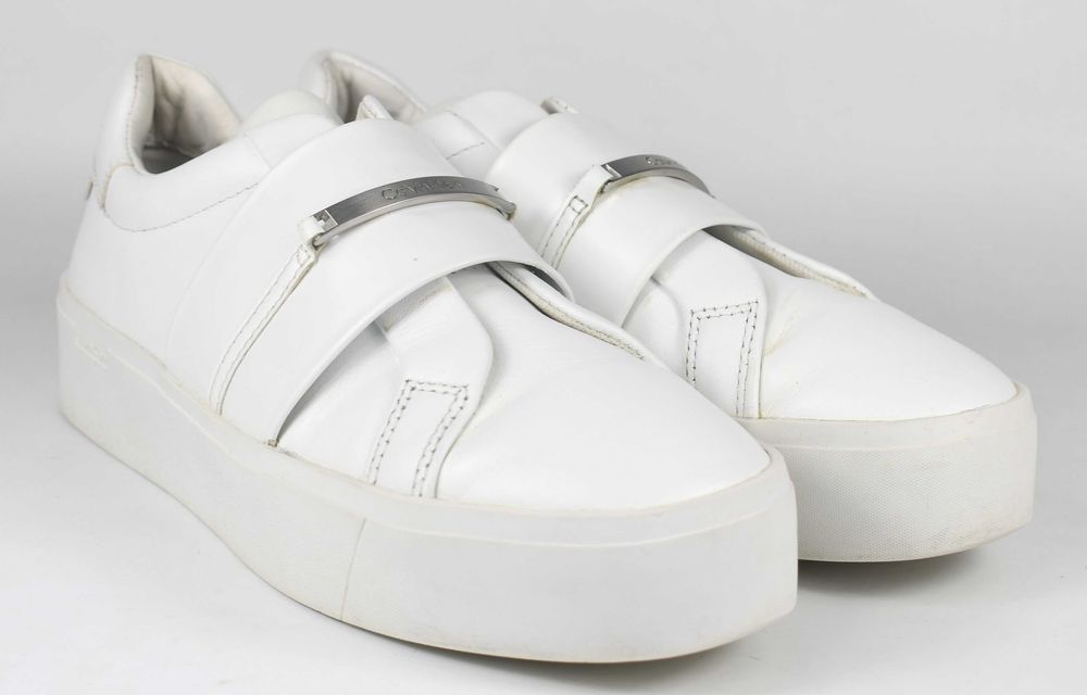 Używane sneakersy Calvin Klein  flatform cupsole slip on roz. 37