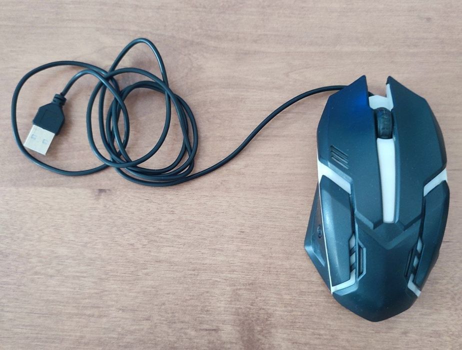 Mouse Gamer RGB com fio