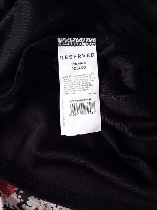 Sukienka w kwiaty RESERVED (rozm. S/36)