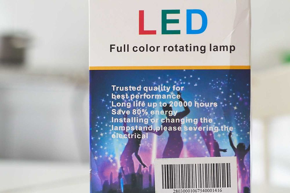 Lampada LED Giratoria
