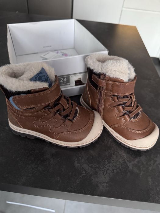 Buty zimowe chłopięce 24 nowe