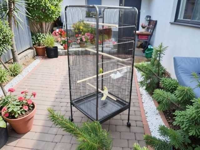 Woliera ‼️NOWA‼️ Klatka dla Papug Ptaków Egzotycznych 146cm na Kółkach NOWA