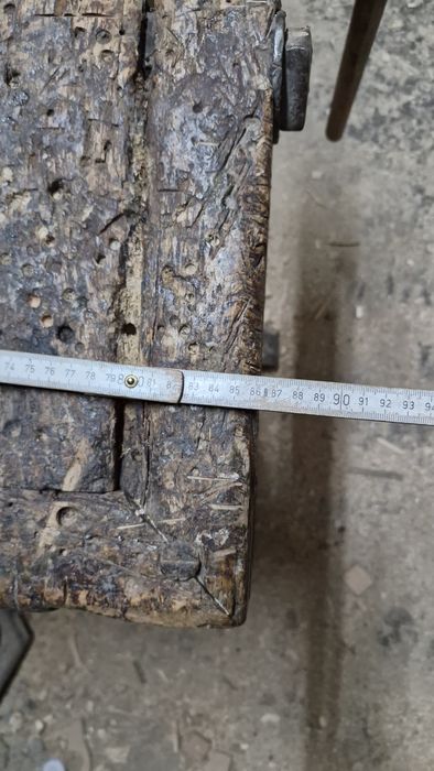 Stara strugnica stolarska do renowacji , stół warsztatowy