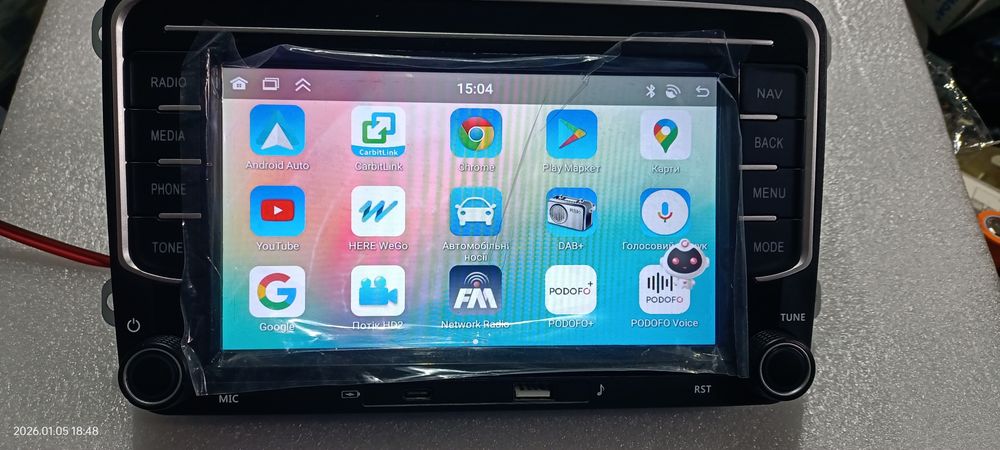 Штатна магнітола Volkswagen Passat/Caddy/Jetta/Golf/Transporter 4/64 Г