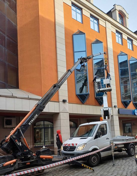 Podnośnik koszowy, wynajem