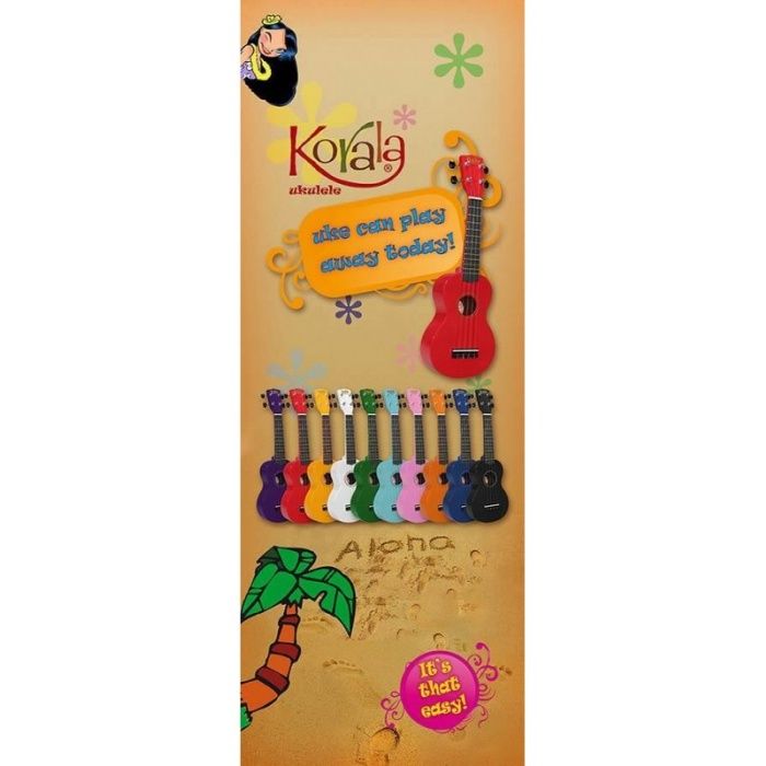 Ukulele Sopranowe - Korala UKS-30 Zielona