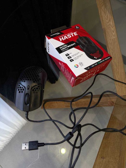 Миша HyperX Pulsefire Haste USB Black
