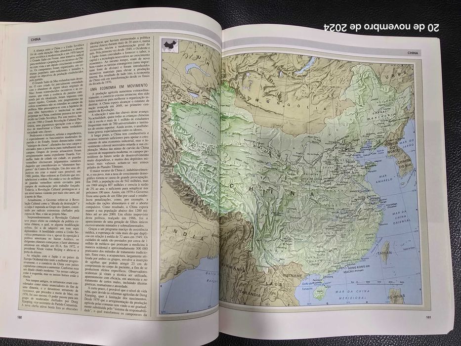 Livro - Enciclopédia Geográfica - Novo