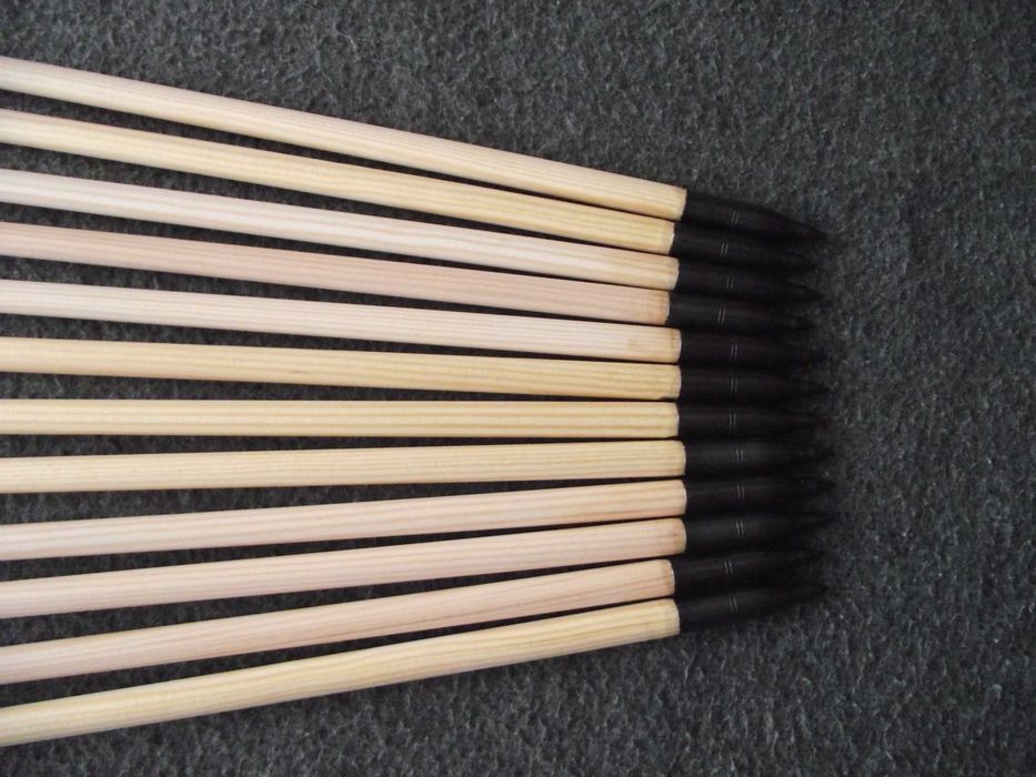 45-50 sosna 32" nr s031 Komplet strzał do łuku strzała drewniana