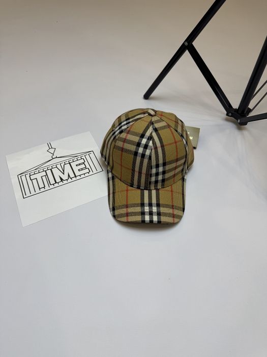 Burberry кепка / бейсболка бьорбері барбери барбері в клітку cap