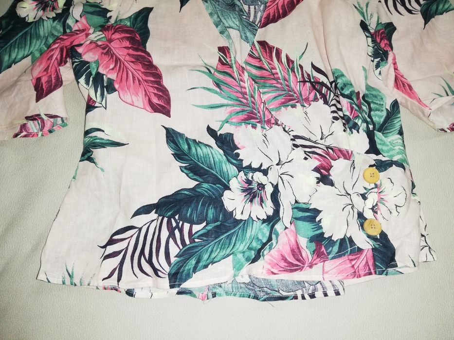 Blusa com padrão da Zara