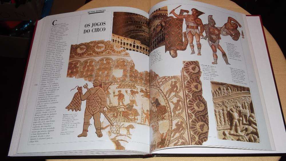 livro História do Mundo no tempo da grandesa de Roma