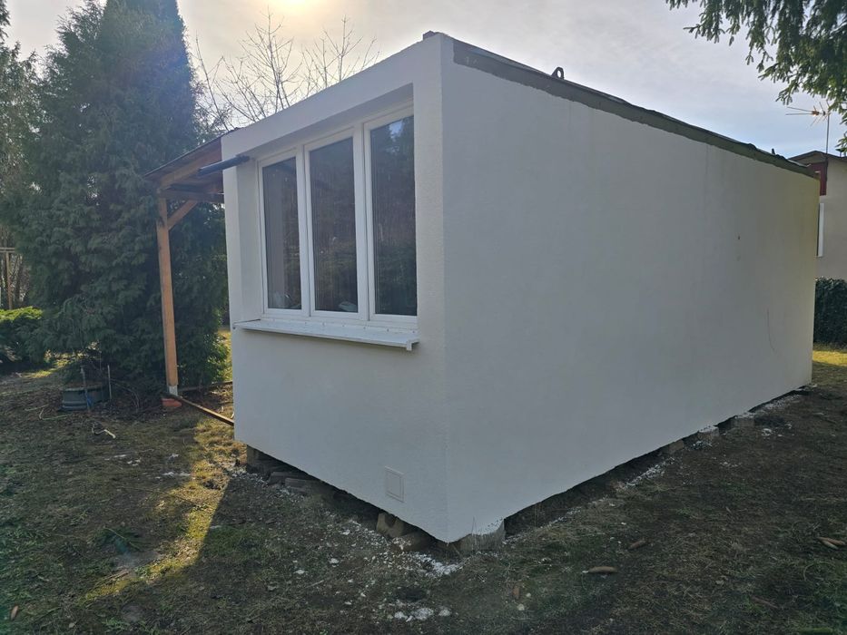 Działka ROD Wudzyn z wjazdem na działkę.