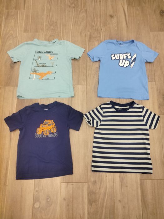 4 T-shirty Lupilu 122