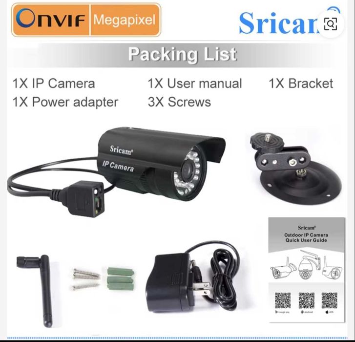 Câmera vigilância WiFi