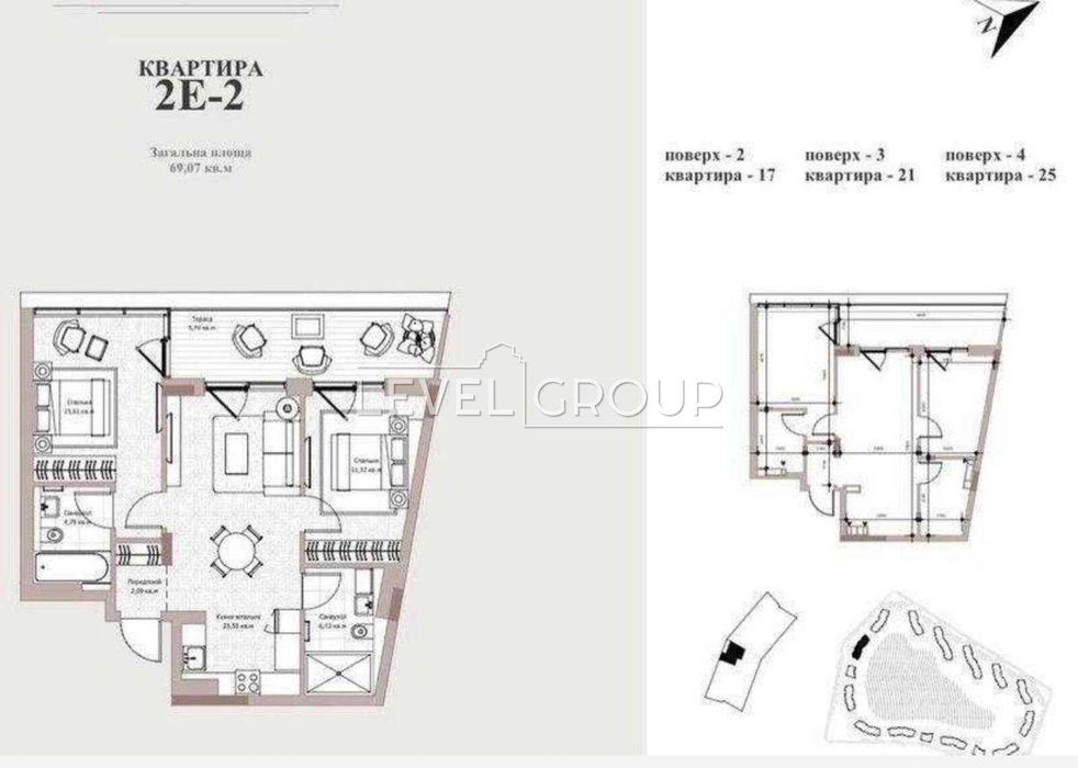 Продаж 2кім ЖК Park Lake City/Парк Лейк Сіті с.Підгірці, Київ