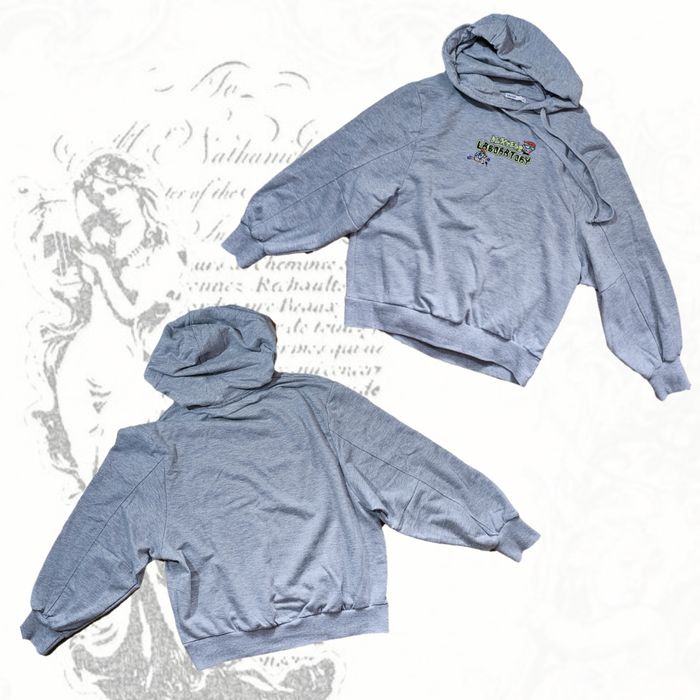 Hoodie oversize Dexters Laboratory Cropp