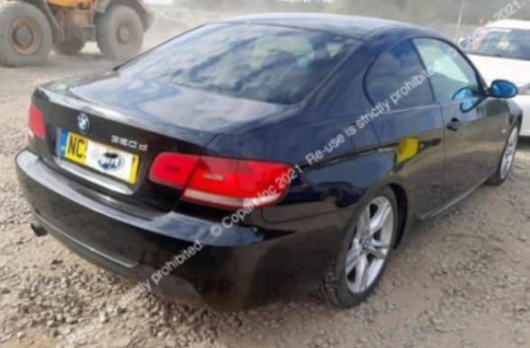 Karoseria BMW E92 E93 BLACK SHAPPIRE 475 M-pakiet Maska Zderzak Błotni