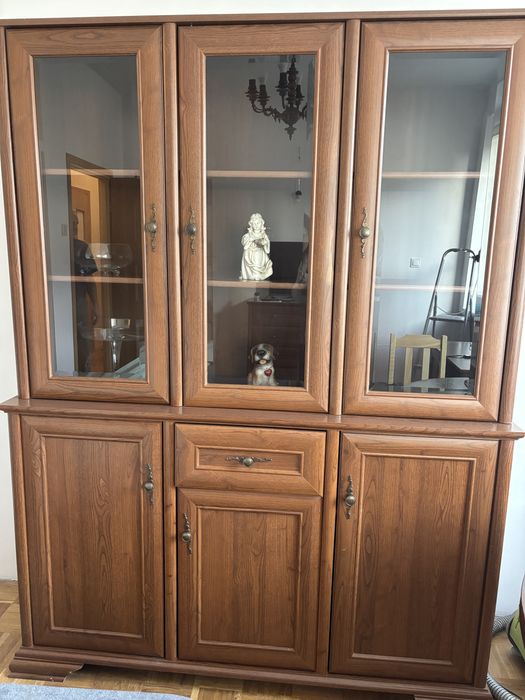 Witryna meble drewniane