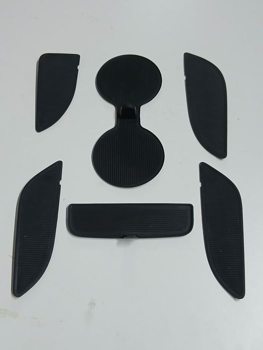 Вставки ручек салонна + подстаканник Hyundai Santafe