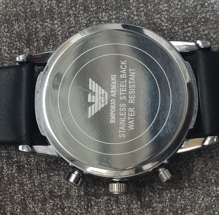 Zegarek Armani pasek skórzany