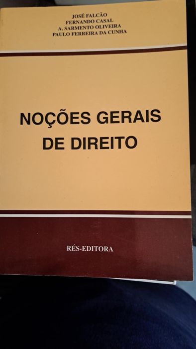 Livro - Noçoes Gerais de Direito
