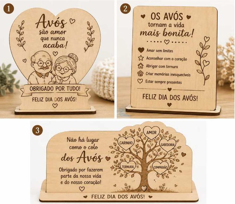 Venda de artigos personalizados