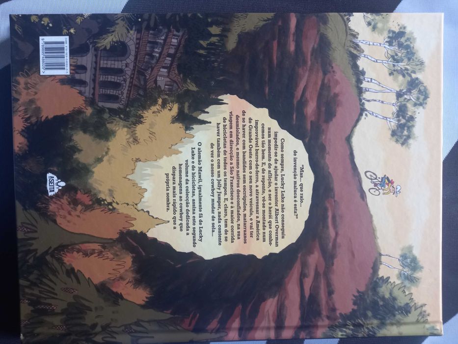 BD - Lucky Luke Muda de Sela - Excelente Estado