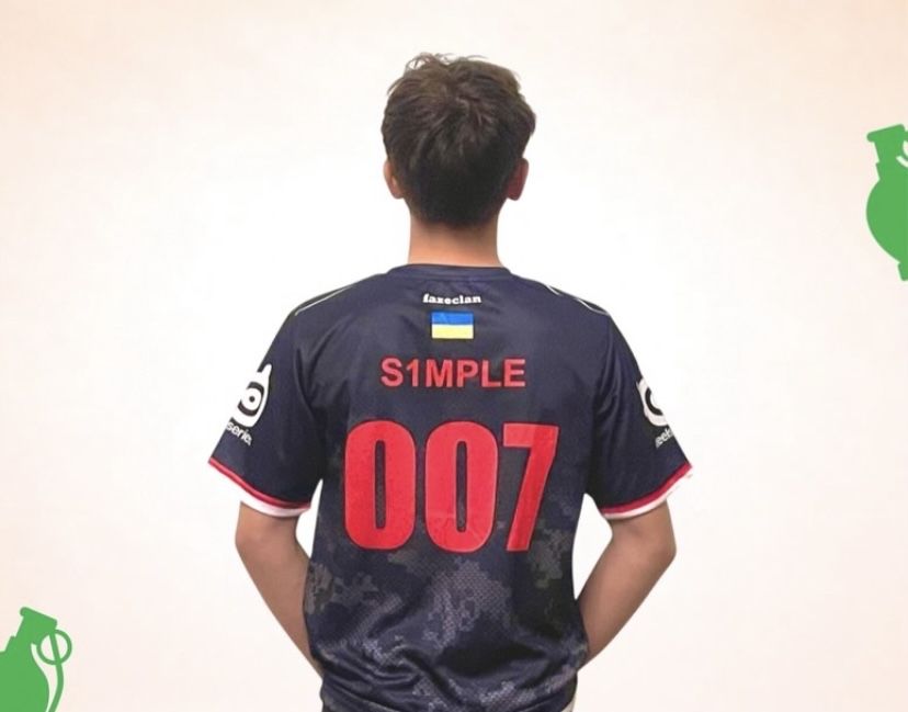 Jersey Faze Clan s1mple 2025