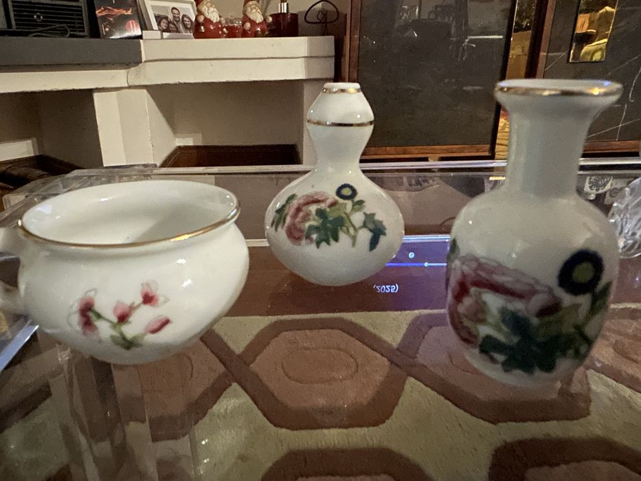 3 miniaturas porcelana Porcel