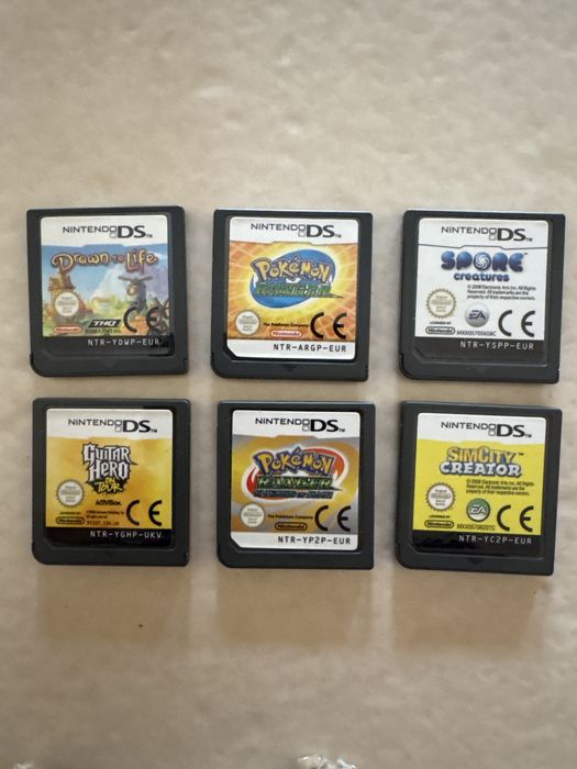 Jogos Nintendo DS (Pokemon, SimCity, Etc)