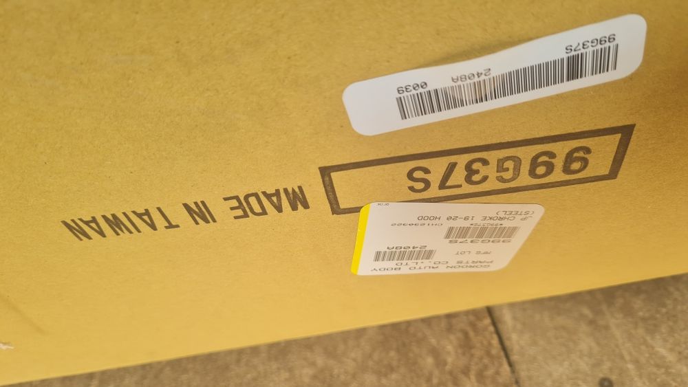 Топ якість! Капот Gordon Cherokee 19- Kl Jeep Новий Taiwan