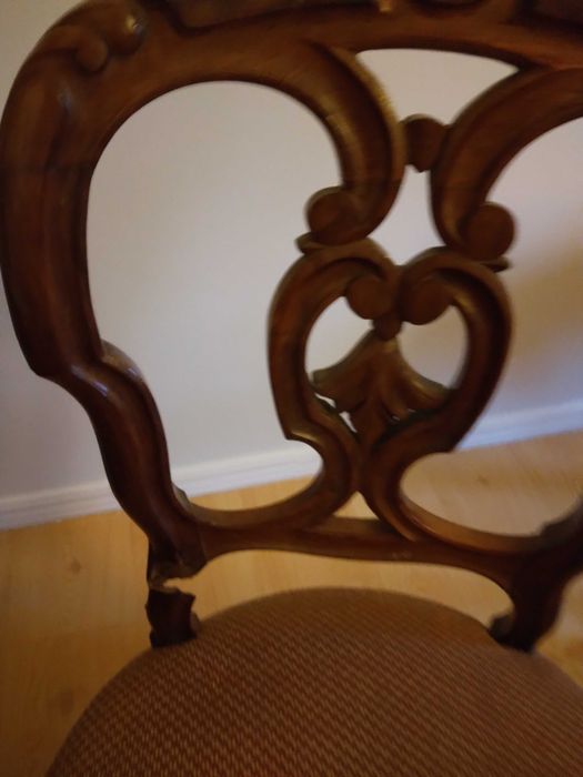 cadeiras de epóca madeira maciça