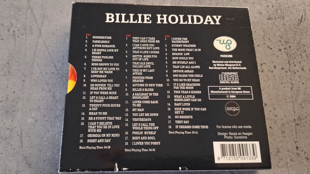 Billie Holiday- My Myself and I płyty CD 3szt