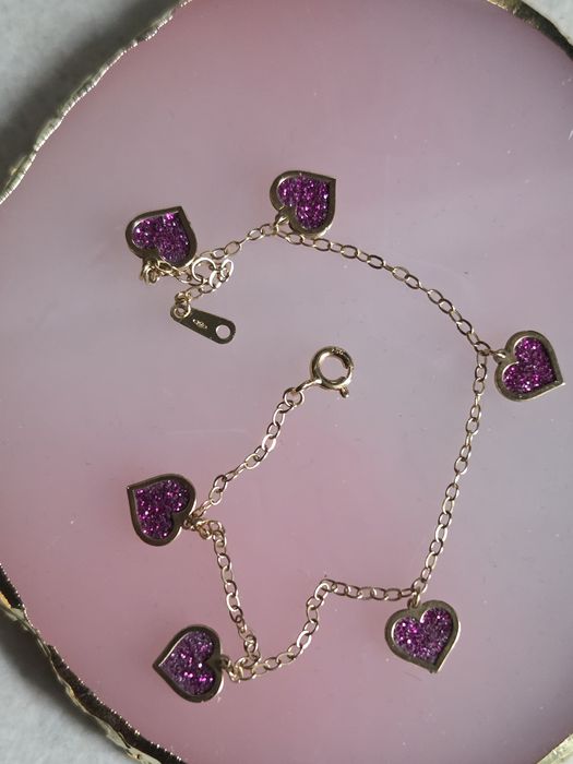 Złota bransoletka pr.750