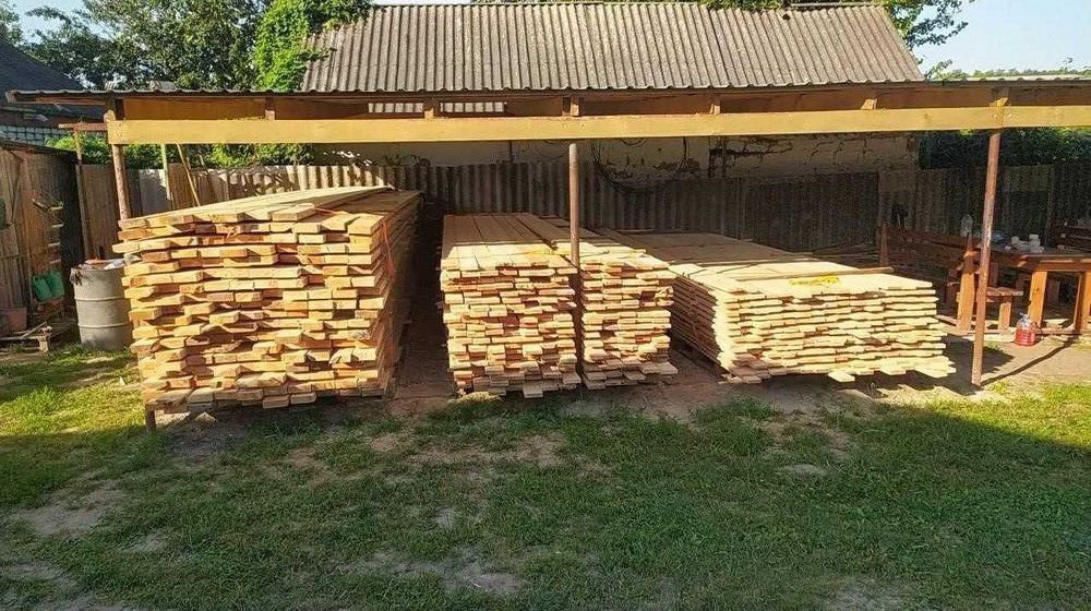 Обрізна Дошка 130*20*3м (брус, рейка, кроква, доска) Пиломатеріали