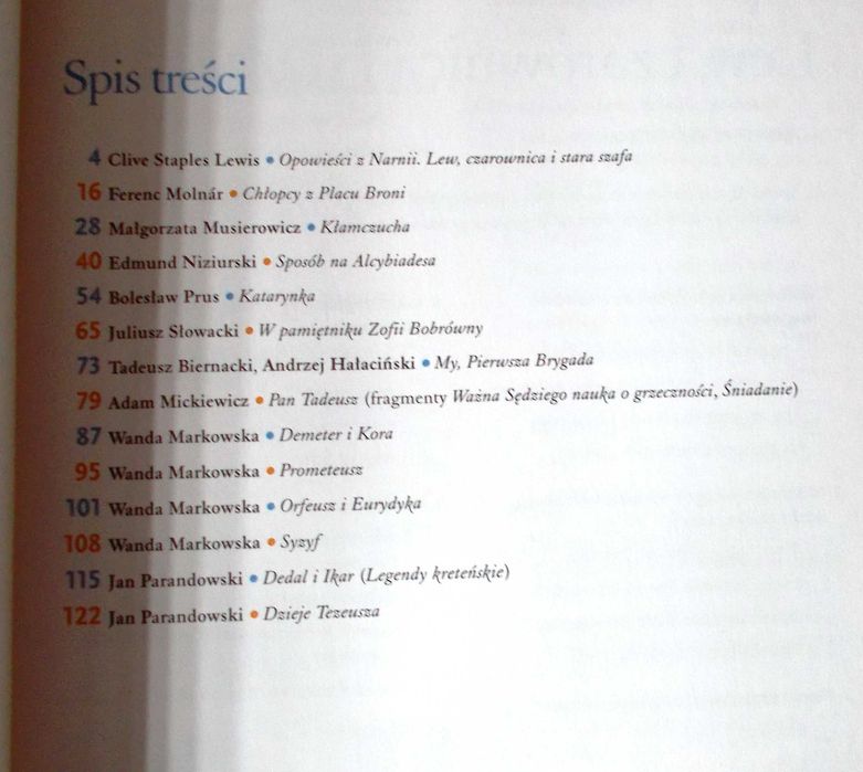 Zeszyt lekturowy dla klasy 5.