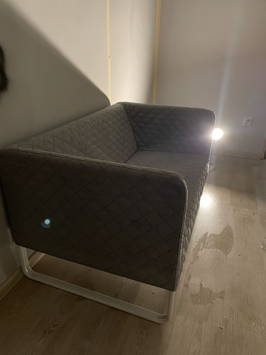 Sofa Knopparp Ikea Jasnoszara