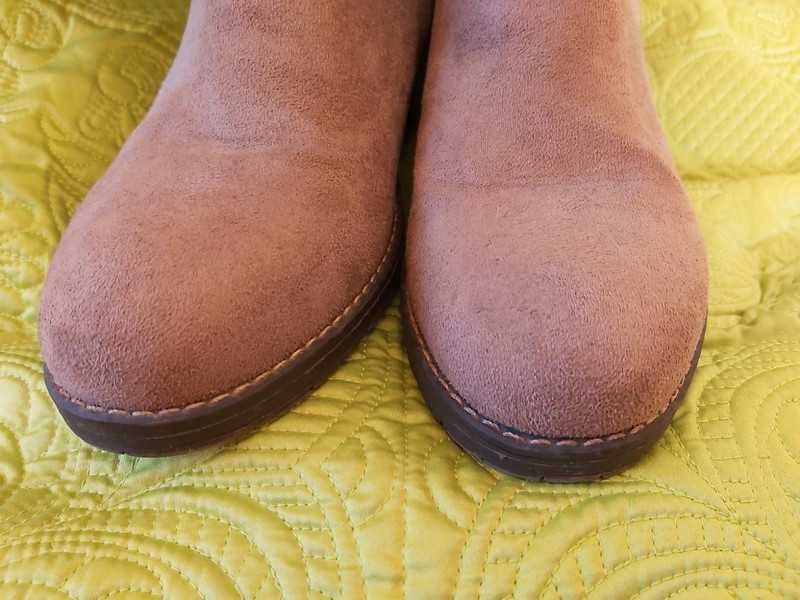 Botas castanhas cano alto da Berluskas - tamanho 39