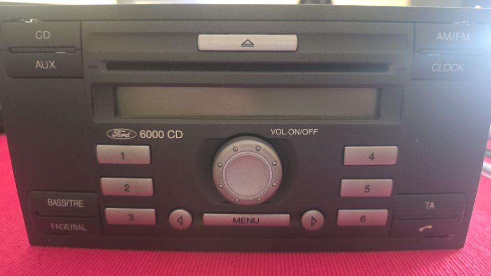 Rádio Ford 6000 CD