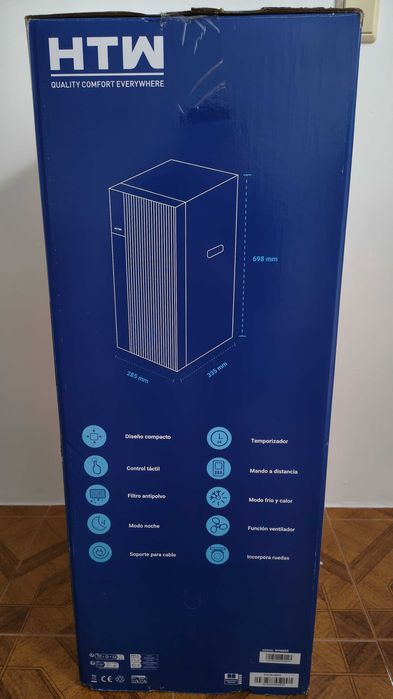 Ar condicionado portátil HTW 12000btu