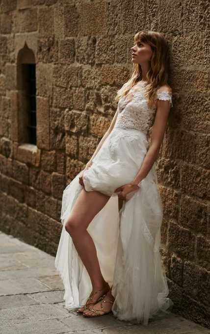 Suknia Ślubna Boho Anna Kara M/38