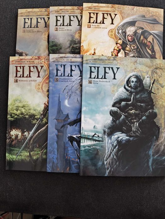 Świat Akwilonu Elfy tomy 1-6